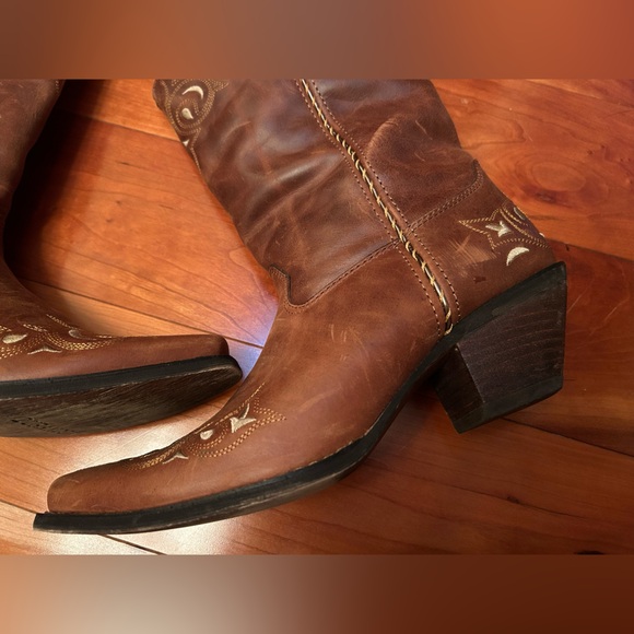Durango Women's Sew Sassy Western Cowboy Boot - Picture 4 of 16
